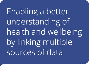 Enabling a better understanding of health and wellbeing by linking multiple sources of data